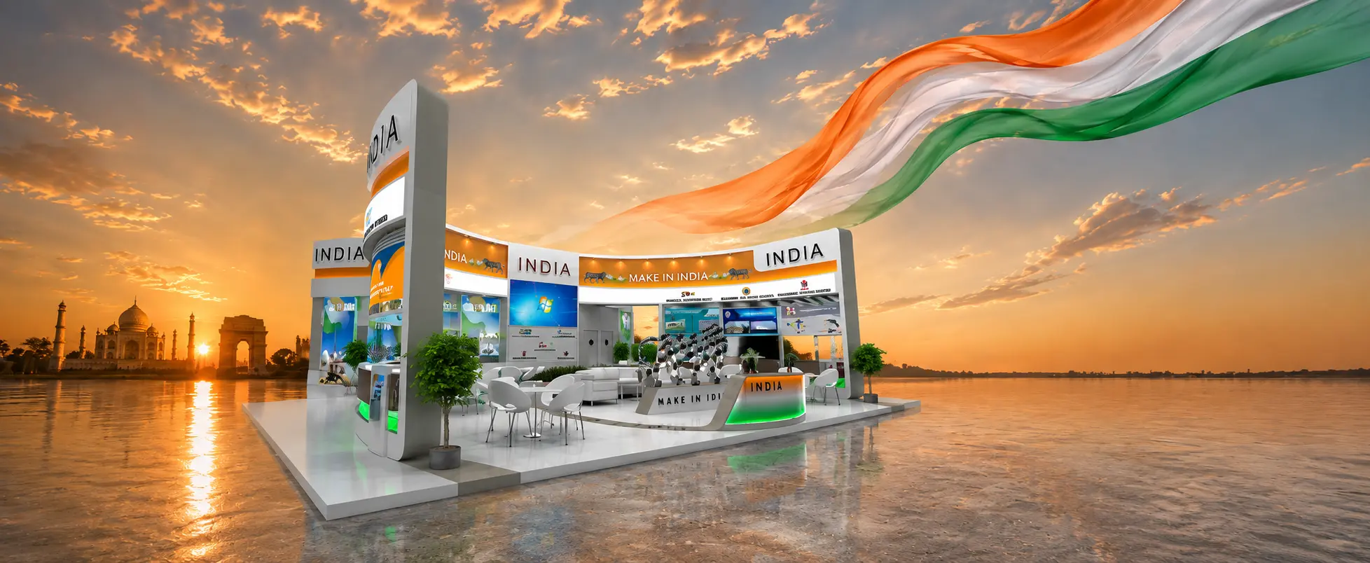 A Plus Fair exhibition stand design