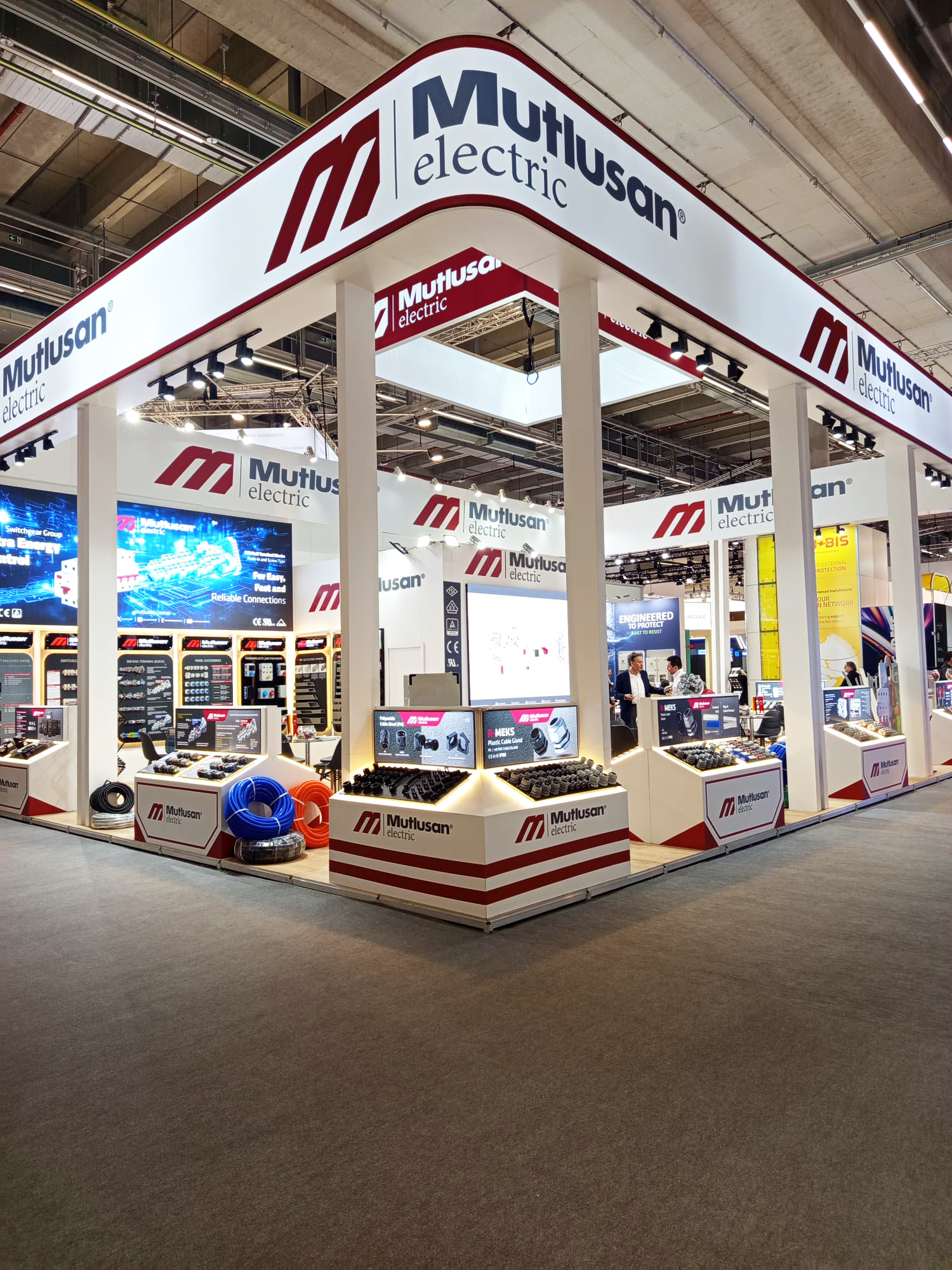 MUTLUSAN exhibition booth at Messe by A Plus Fair