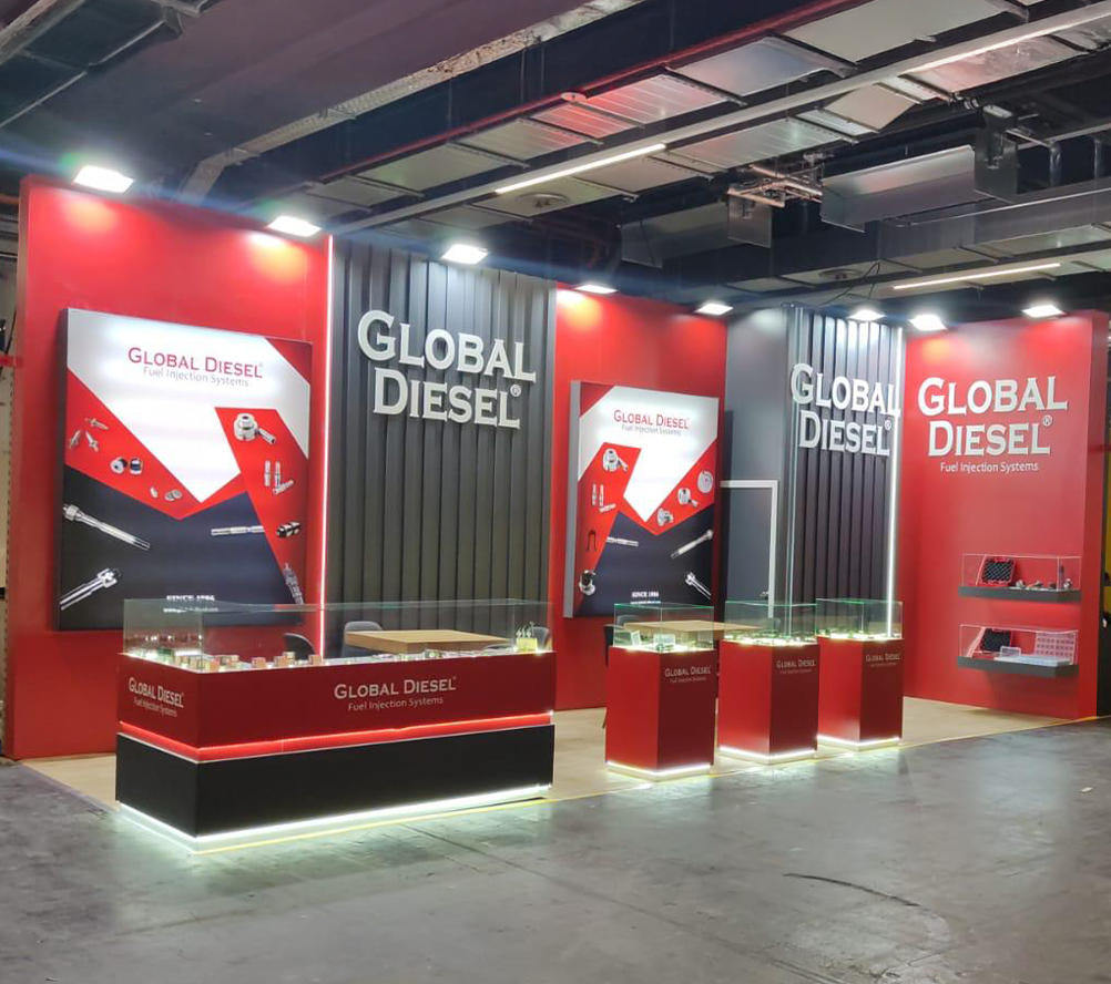 GLOBAL DESİNG exhibition booth at Automechanika by A Plus Fair