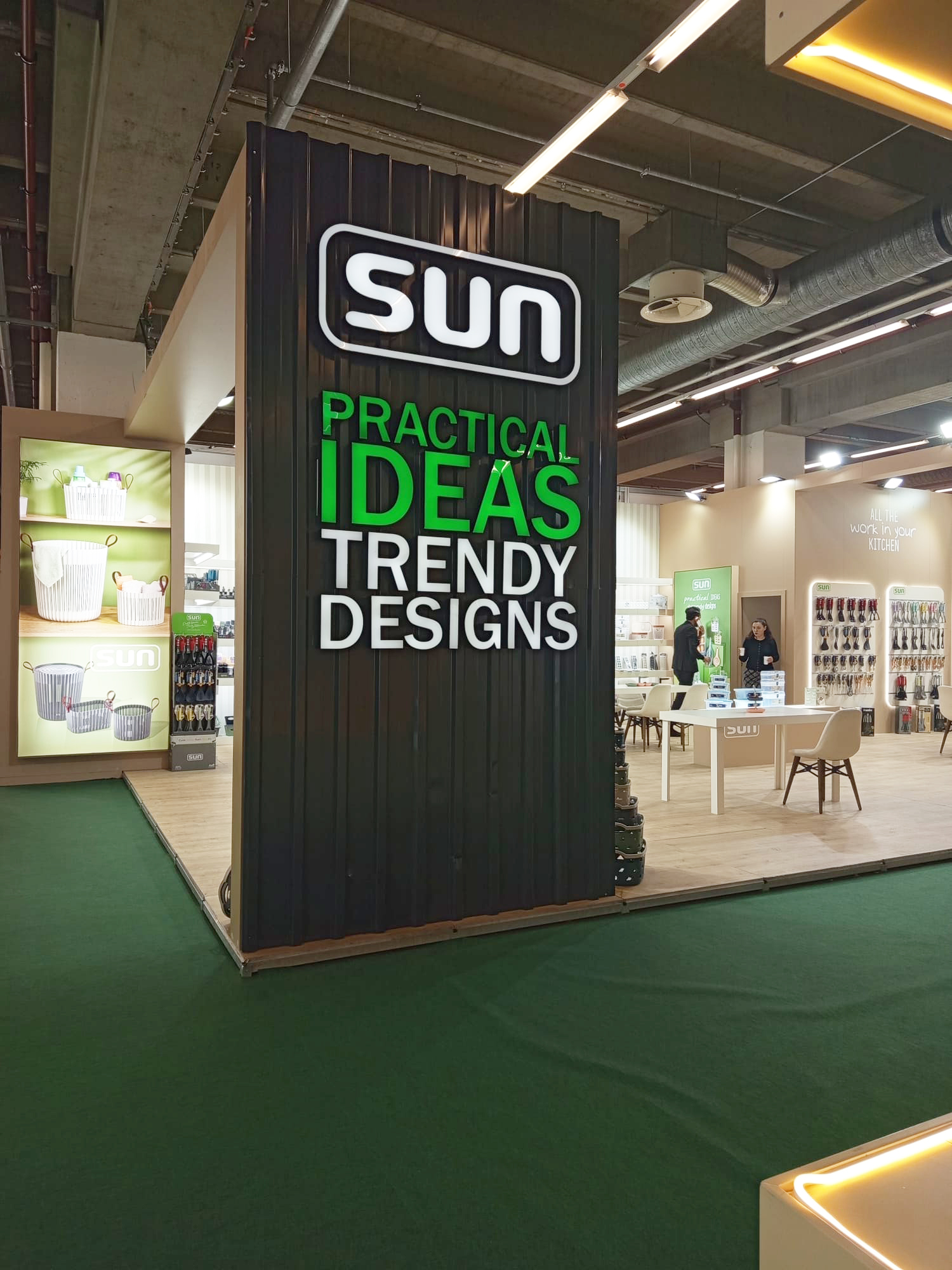 SUN PLAST exhibition booth at Ambiente-Frankfurt by A Plus Fair