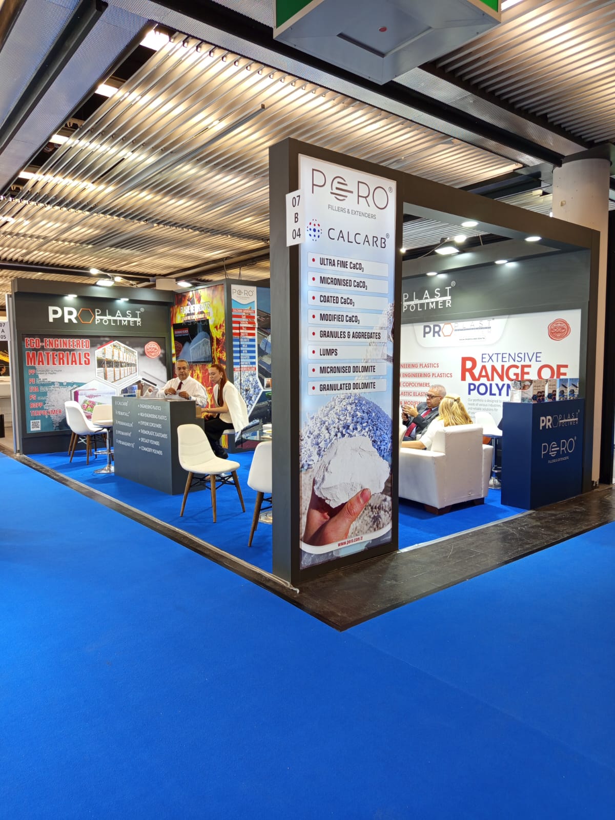 PRO PLAST exhibition booth at K FAİR by A Plus Fair