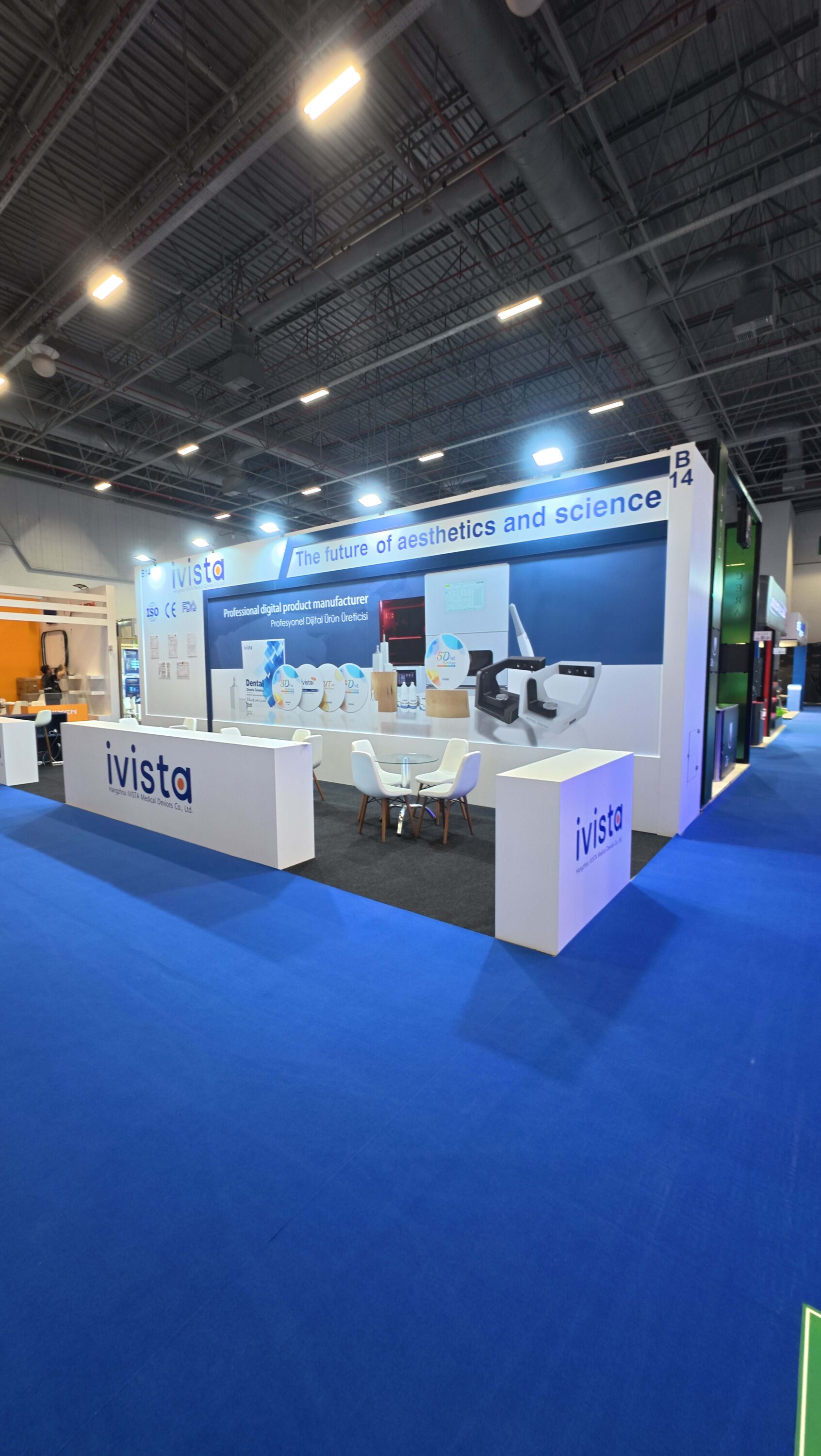 İVİSTA exhibition booth at İdex by A Plus Fair