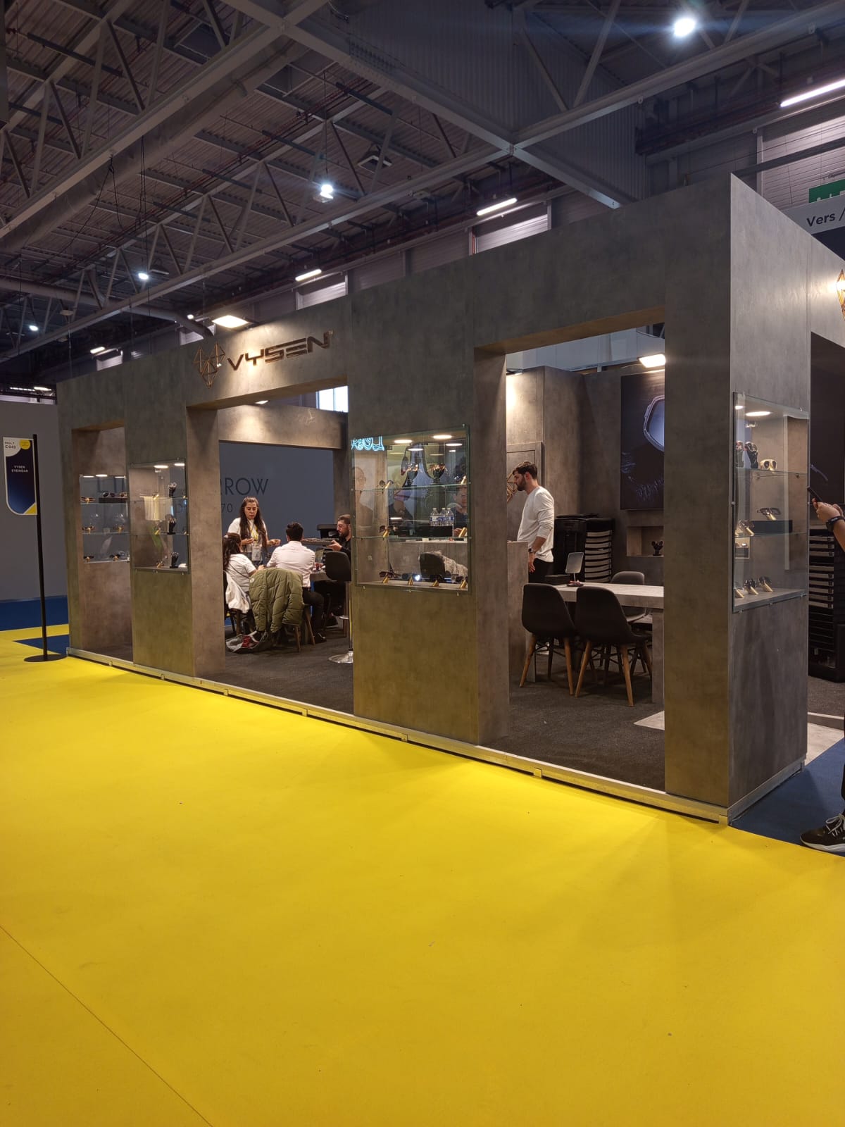 VYSEN exhibition booth at Silmo-Paris by A Plus Fair